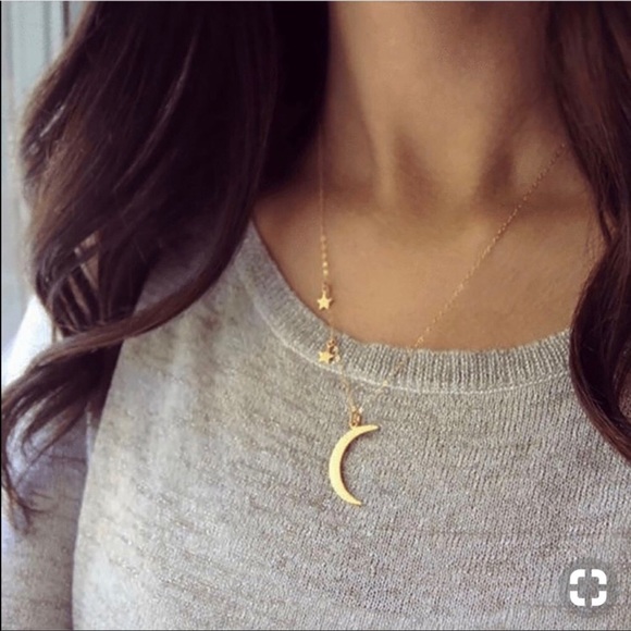 Jewelry - 🌟 last One! Star and Moon Crescent Necklace